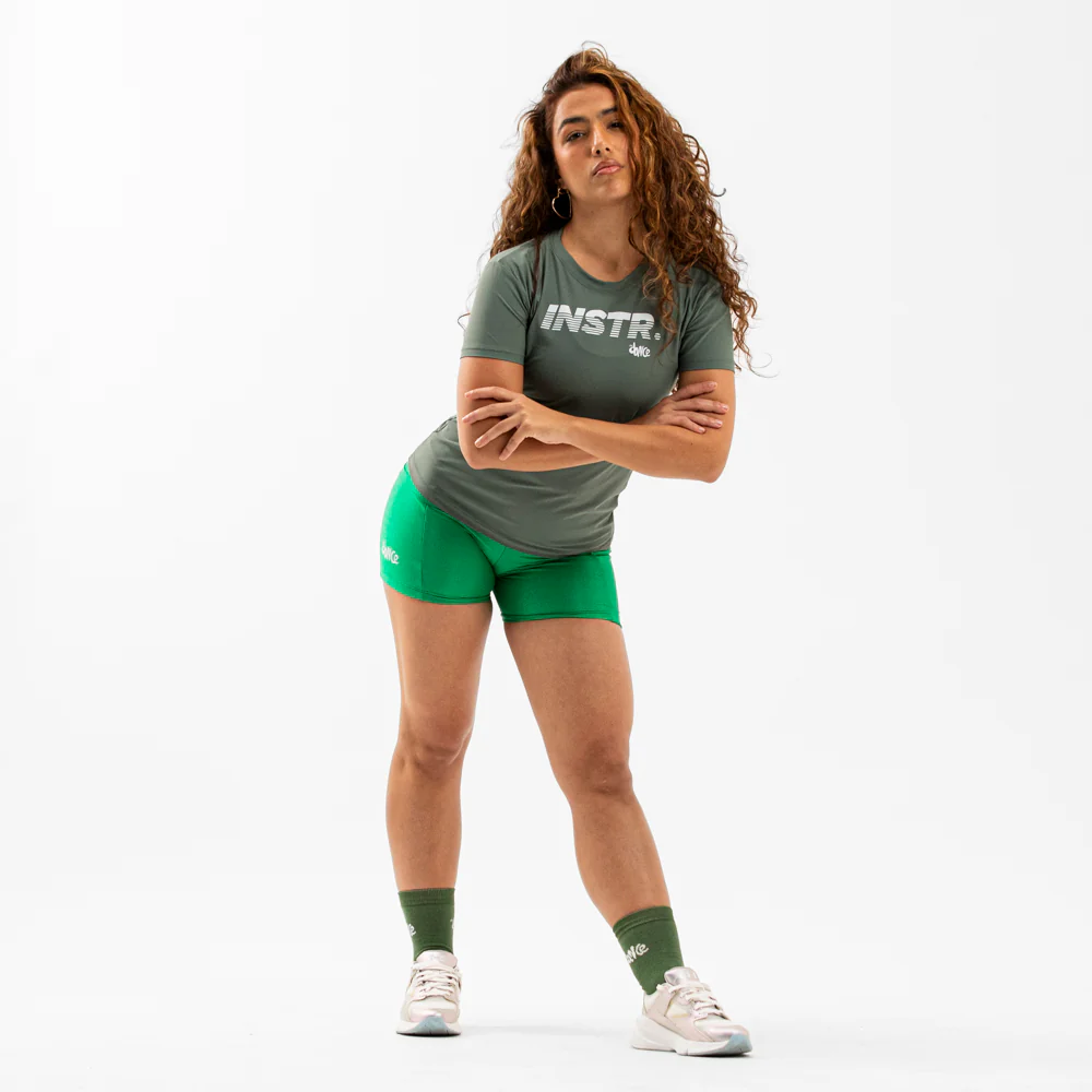 BABY LOOK INSTRUCTOR FITDANCE CHROMA VERDE - Image 6