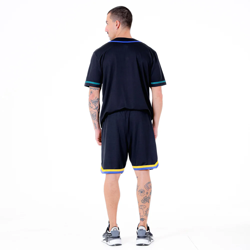 BERMUDA BASQUETE CUSTOM FITDANCE PRETO - Image 3