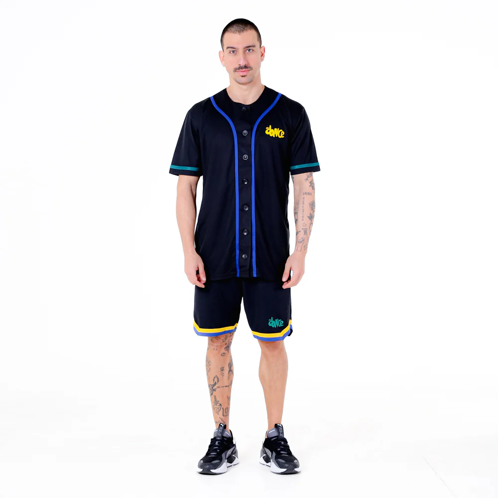 BERMUDA BASQUETE CUSTOM FITDANCE PRETO - Image 4