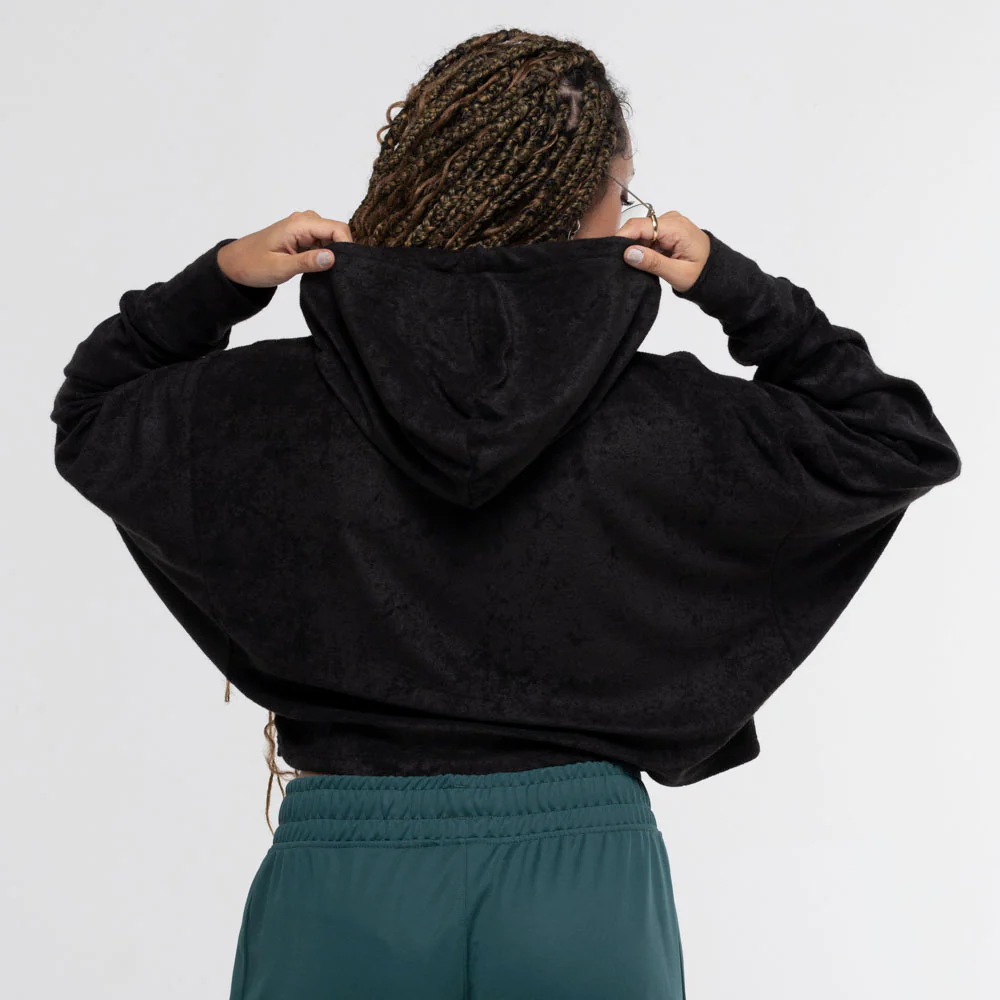 BLUSÃO CROPPED ATOALHADO FTDNC PRETO - Image 3