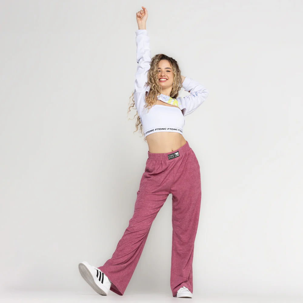 CALÇA AVELUDADA FTDNC ROSA PINK - Image 4