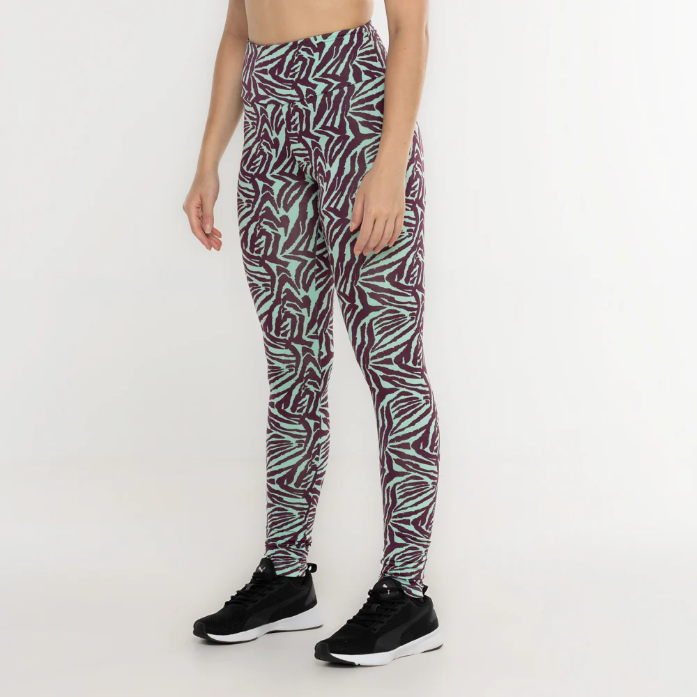 CALÇA LEGGING ZEBRADO FITDANCE ROXO - Image 6