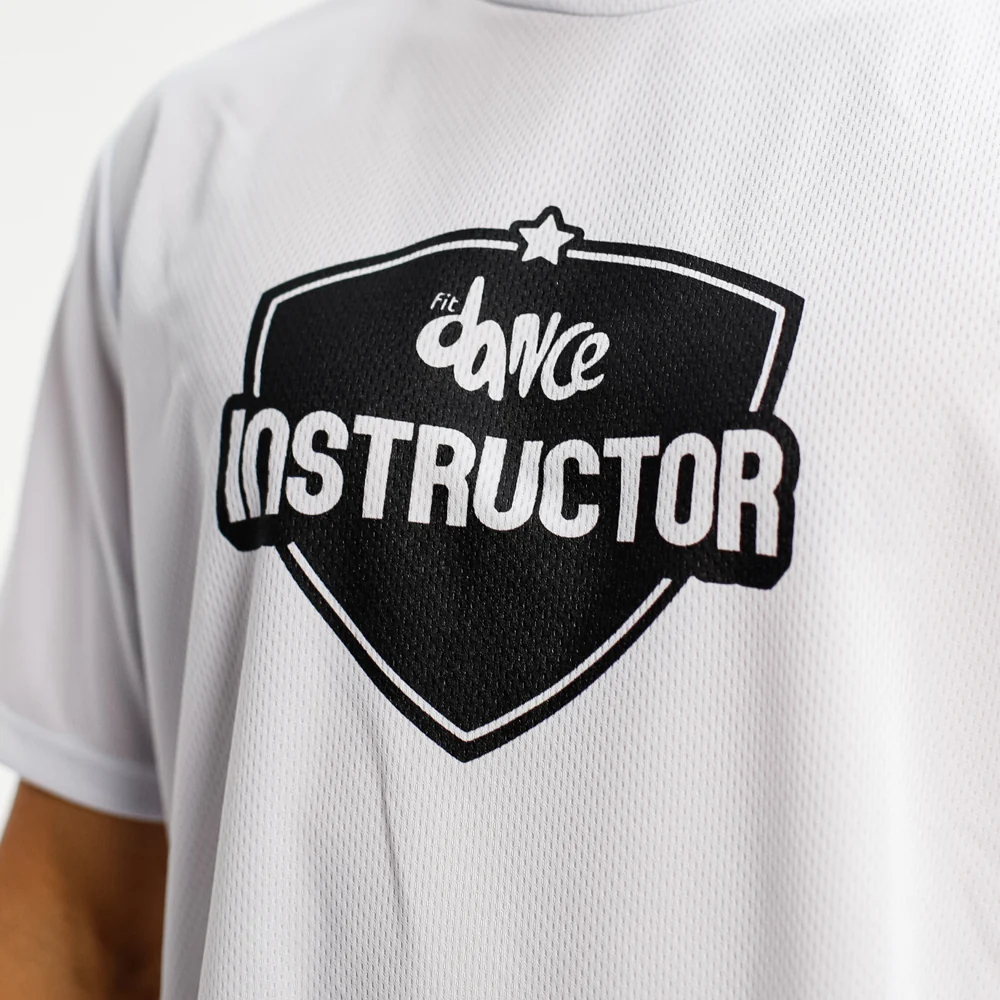 CAMISETA CLASSIC INSTRUCTOR FITDANCE BRANCA - Image 4