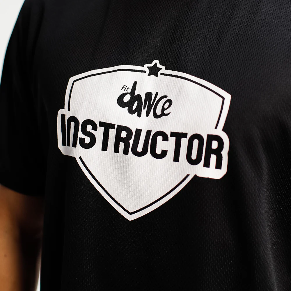 CAMISETA CLASSIC INSTRUCTOR FITDANCE PRETO - Image 4