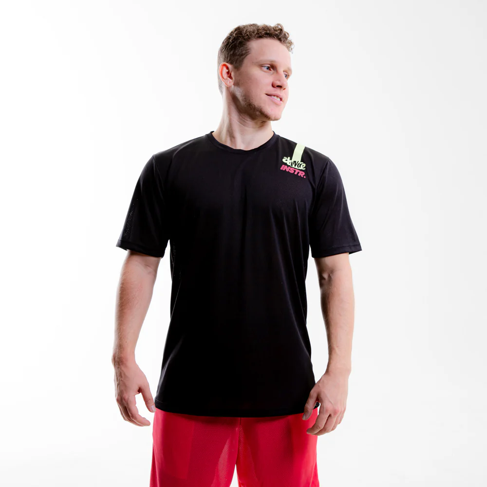 CAMISETA ESTAMPA OMBRO FITDANCE INSTRUCTOR PRETO EST ROSA - Image 7