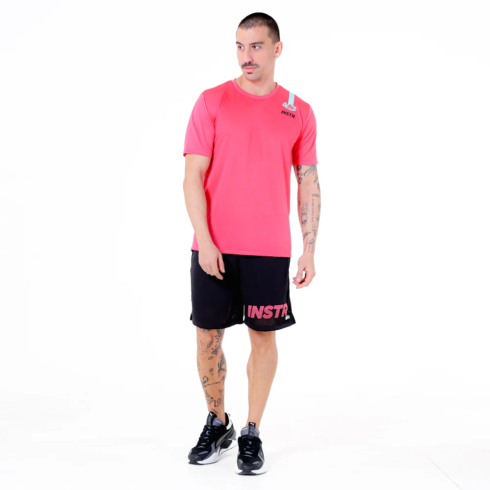 CAMISETA ESTAMPA OMBRO FITDANCE INSTRUCTOR ROSA - Image 4