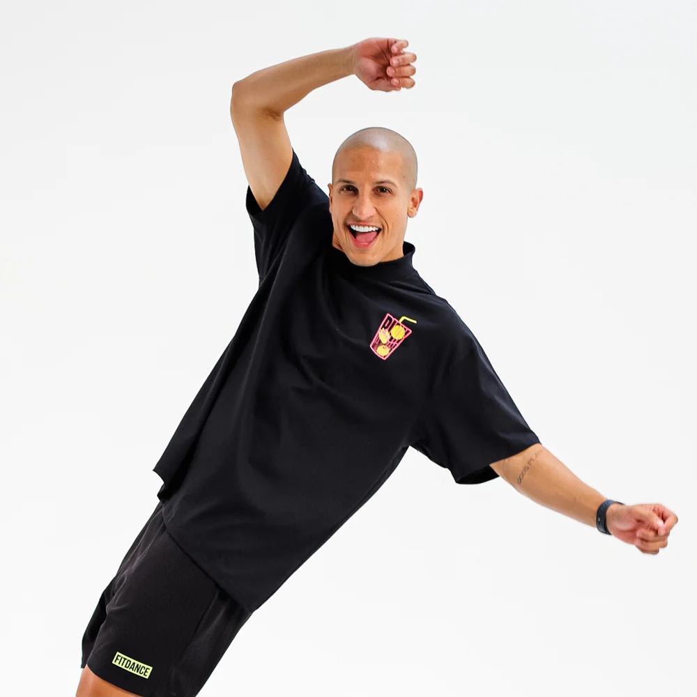 CAMISETA OVERSIZED PL FITDANCE PRETO - Image 5
