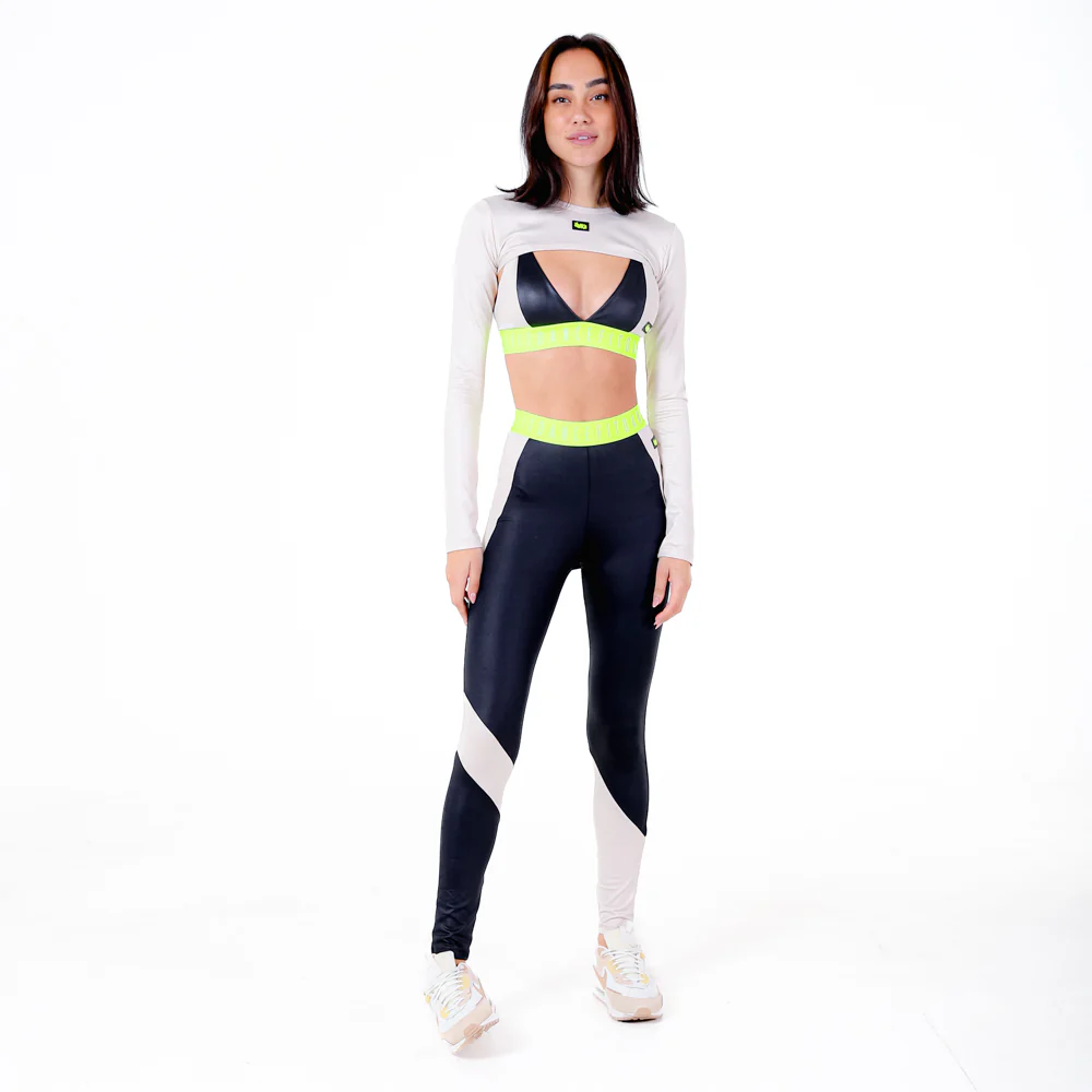 CASACO CROPPED CIRRE FITDANCE BEGE - Image 10