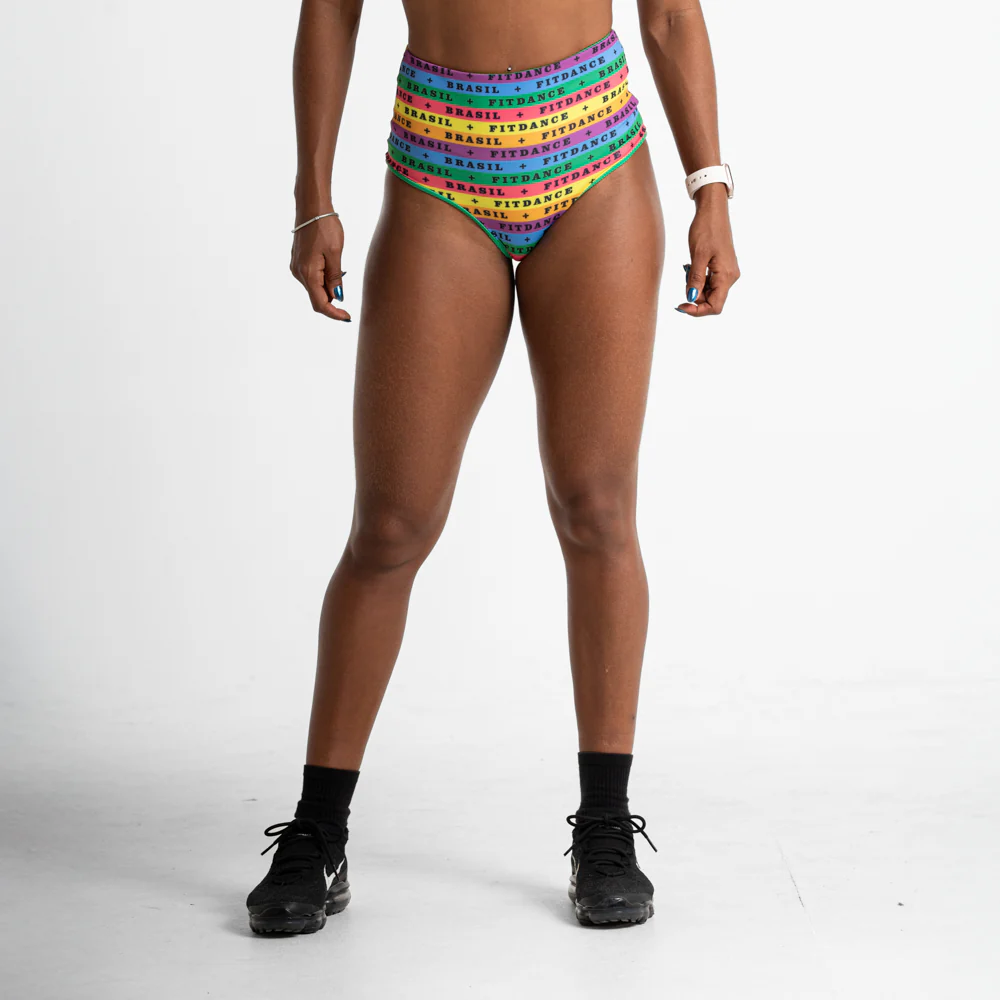 HOT PANT DUPLA FACE FITDANCE COLORÊ - Image 3