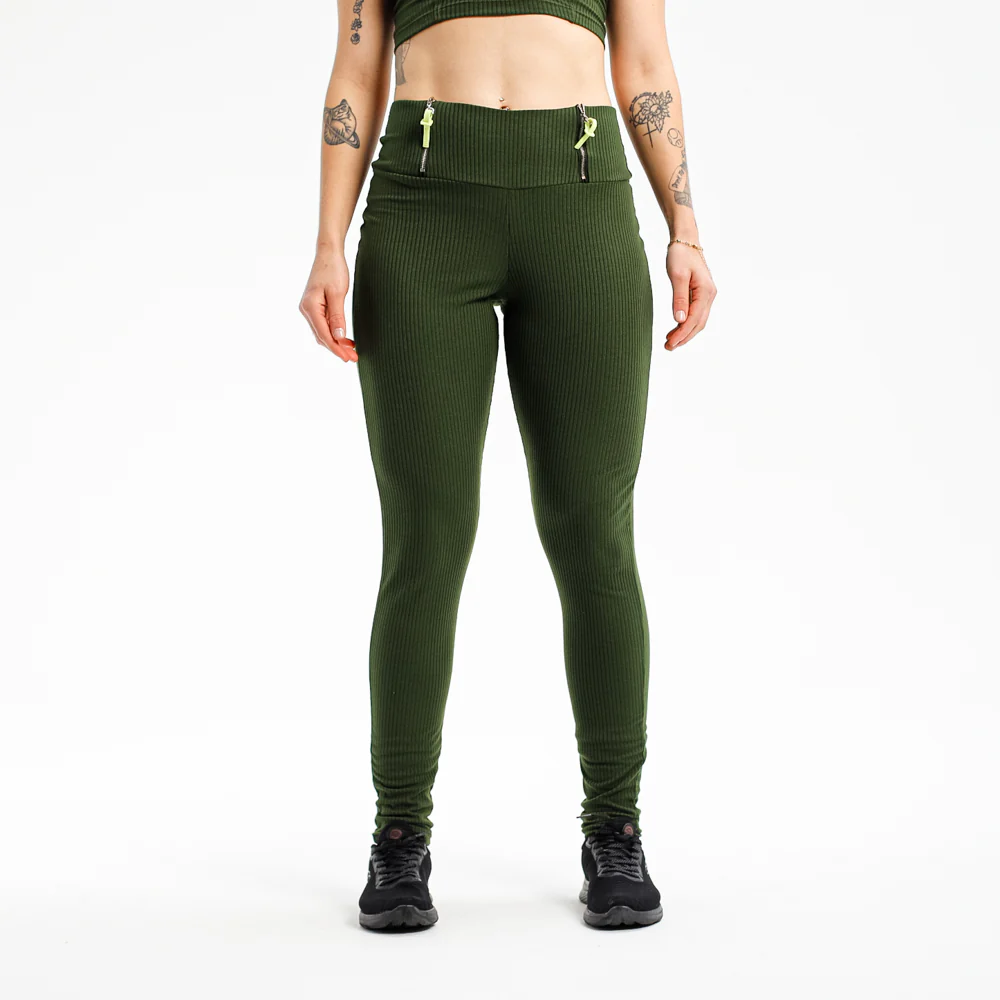 LEGGING ZÍPER FITDANCE PL VERDE - Image 9