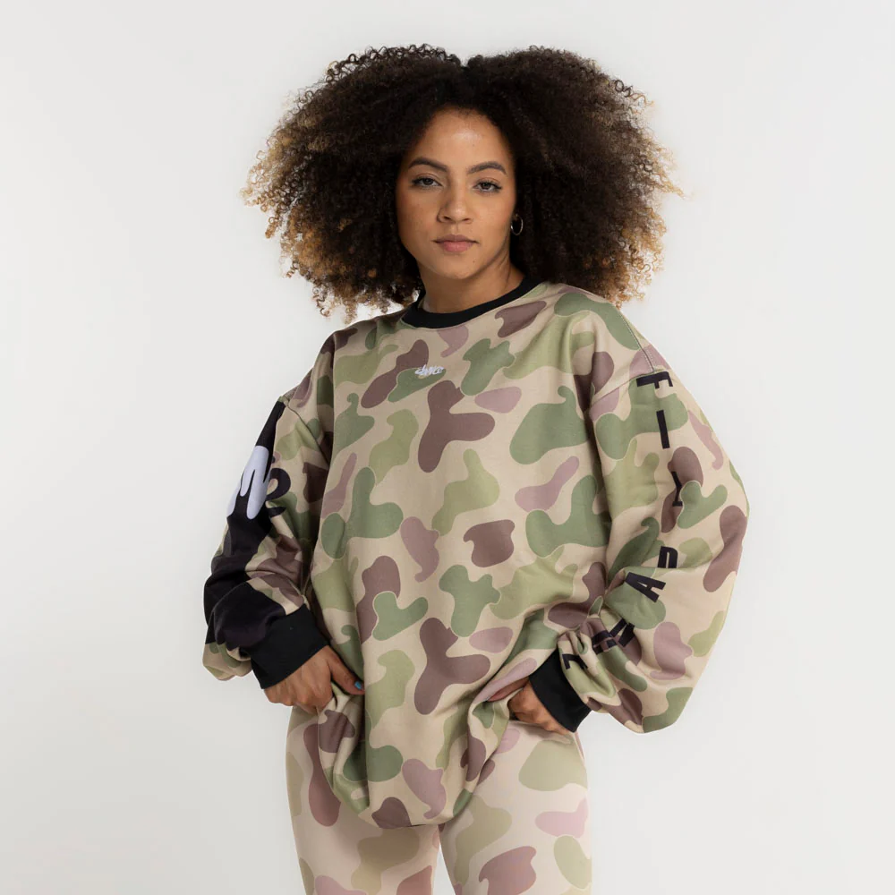 MOLETOM FITDANCE LINES CAMUFLADO - Image 5