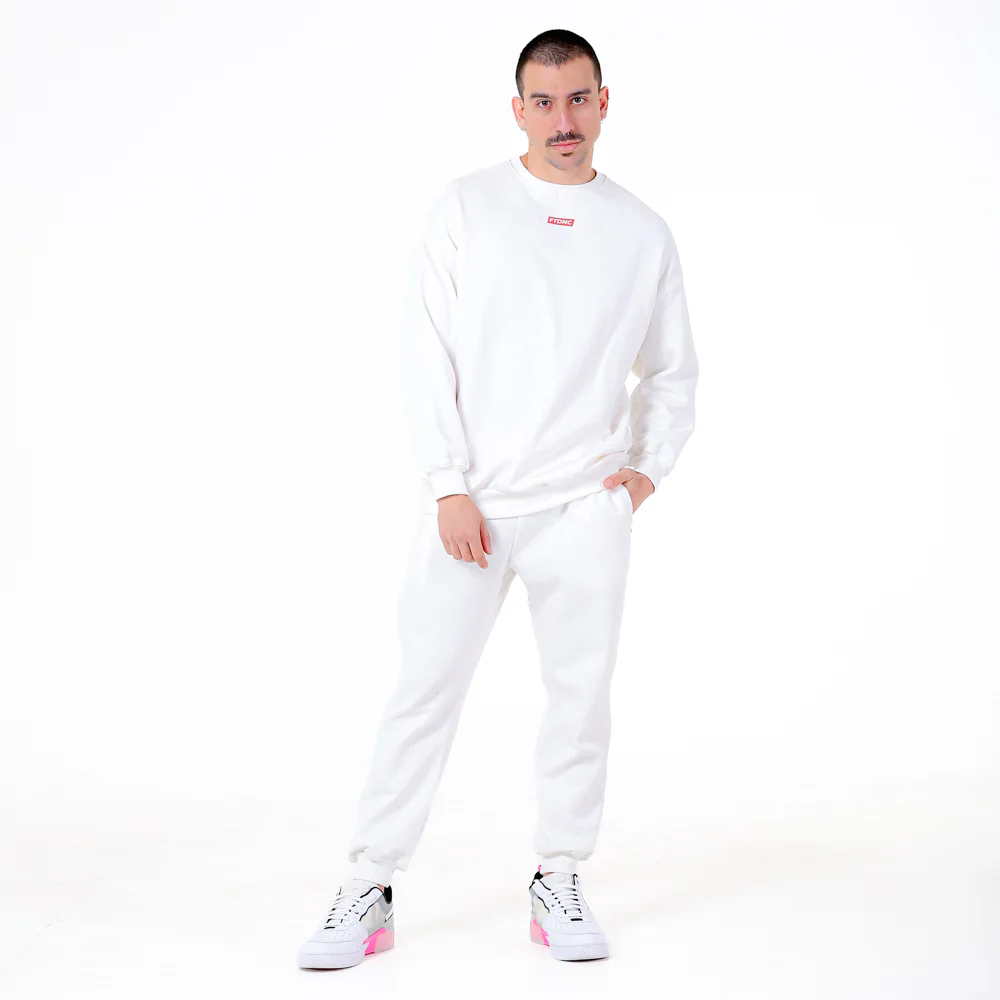 MOLETOM FULL PRINT FTDNC OFF-WHITE - Image 4