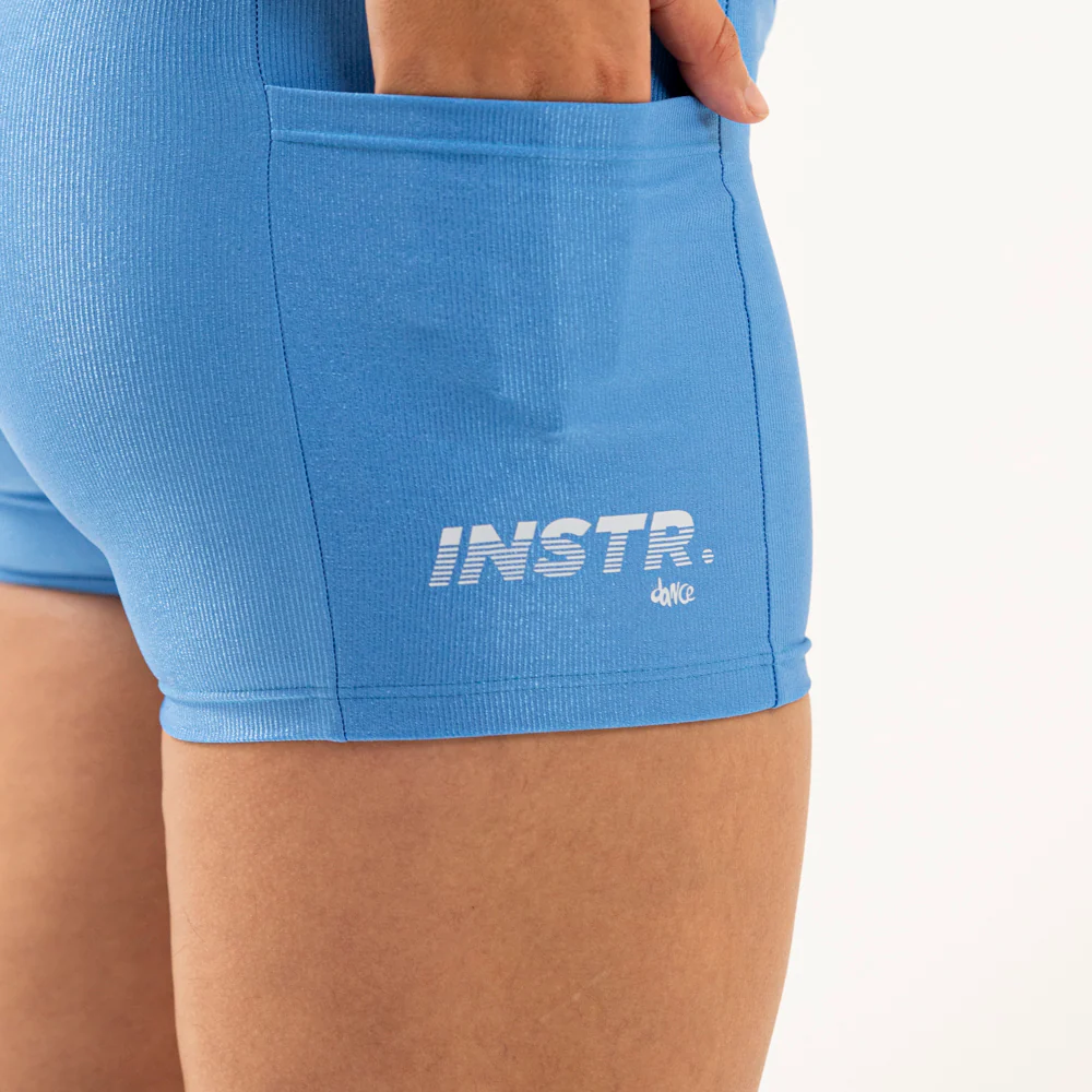 SHORTS INSTRUCTOR FITDANCE CHROMA AZUL - Image 5
