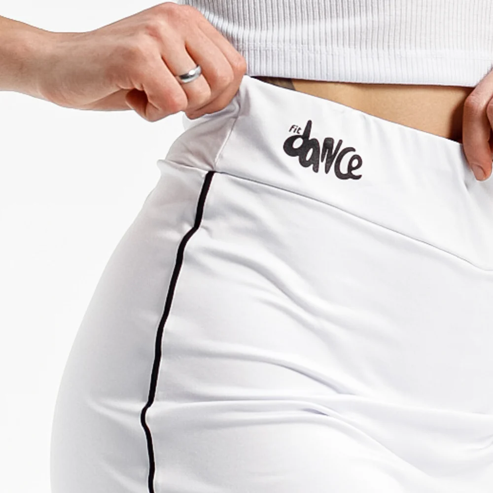 SHORTS SAIA VIÉS FITDANCE BRANCO - Image 4