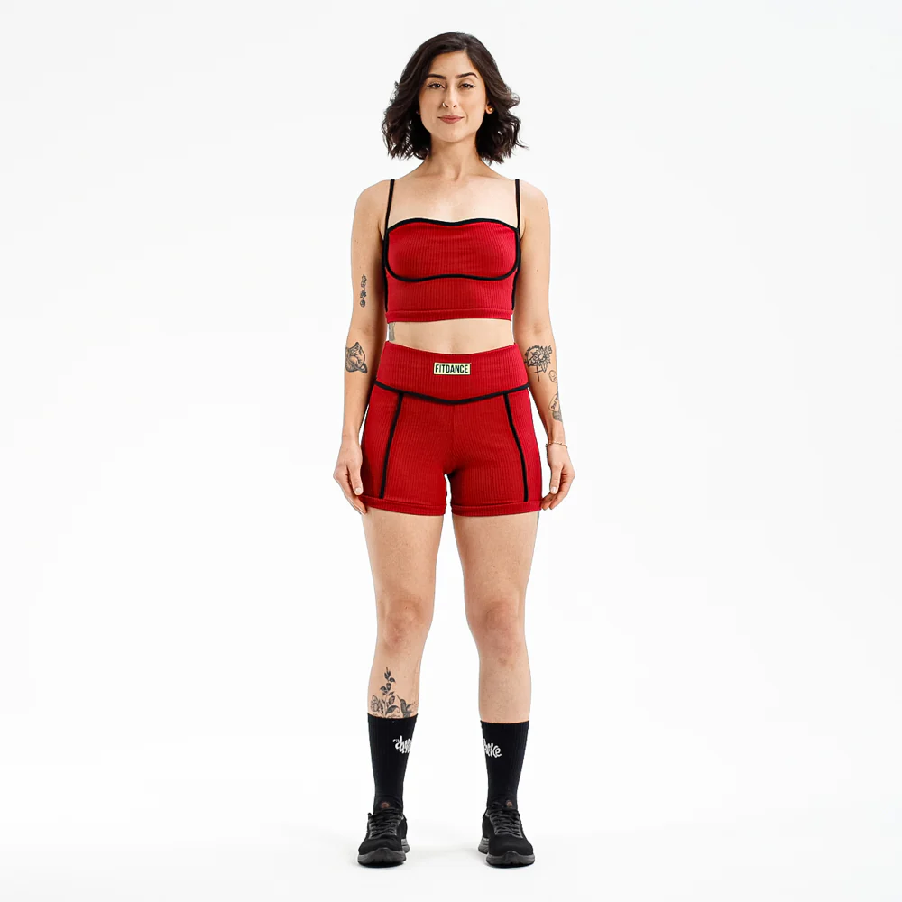 SHORTS VIES PL FITDANCE VINHO - Image 5